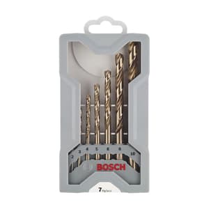 Bosch 7 Pcs Mini-X-Line Metal Drill Bit Set (HSS-Co 135°), 2 608 589 296