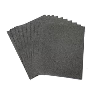 Taparia 230 mm x 280 mm / 1000 Grit Silicon Carbide Waterproof Wet & Dry Abrasive Latex Paper (Pack of 50 Pcs), ALP 1000