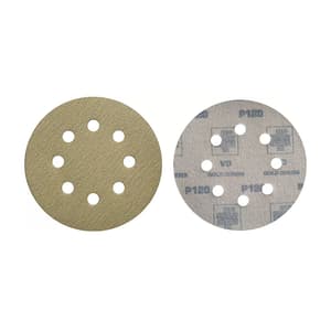 Taparia 125 mm / 220 Grit Gold Velcro Disc, VDG 58220