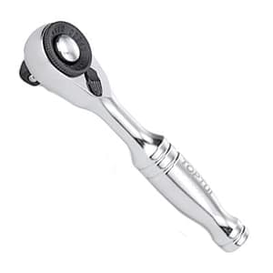 Toptul 1/4 Inch Sq. Drive Mini Reversible Ratchet Handle With Quick Release, CHDU0801