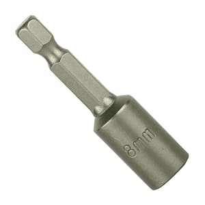 Dewalt 8 mm / 1/4 inch Sq. Drive Magnetic Nut / Socket Driver, DT7402-QZ