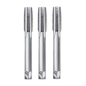 Addison Metric Coarse Pitch Non-Serial M5 x 0.8 Pitch M2 HSS Ground Thread Hand Taps (Set of 3 Pcs)
