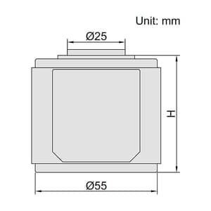 Insize 50 mm Digital Zero Setter, 6557-50