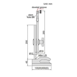 Insize Dial Indicator Stand, 6227-80