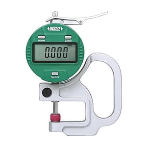 Insize 0 - 10 mm / 0 - 0.4 inch Digital Thickness Gauge, 2871-101