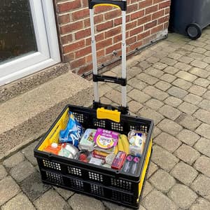 Stanley 25kg Load Capacity Folding Utility Basket, SXWT-FT505-SP