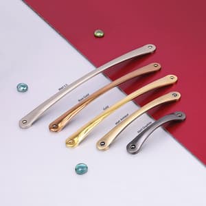 KBI Camlino Front Hole Z Black Cabinet Handle