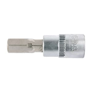 Yato 7 mm, 1/4 Inch Sq. Drive Hex Bit Sockets, YT-04374