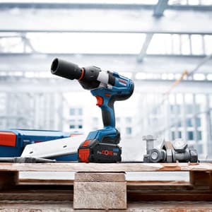 Bosch 3/4 Inch Sq. / 18V Brushless Professional Cordless Impact Wrench (Without Battery & Charger), GDS 18V-1050 H (Solo)