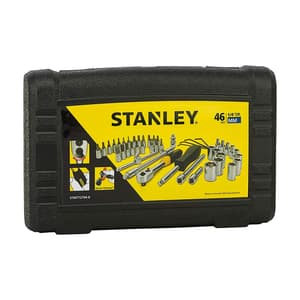 Stanley 46 Pcs 1/4 inch Sq. Drive Socket & Bit Set, STMT72794-8