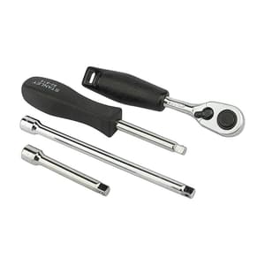 Stanley 35 Pcs 1/4 Inch Sq. Drive 6 PT Socket and Bit Mechanic Tool Kit, 1-89-033