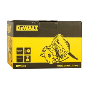 Dewalt 110mm 1270W Heavy Duty Wet Marble Cutter / Tile Cutter with Wrench & Socket, DW862-IN