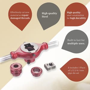 Venus 1/2 - 1 inch Pipe Die Set, VPDS