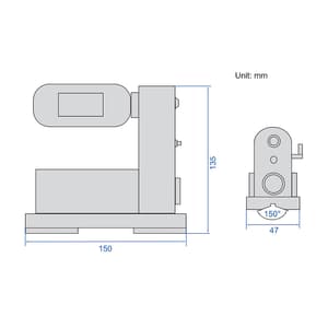 Insize 0 - 0.5 mm/m Wireless Electronic Level, 4952-150