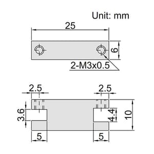 Insize Depth Stop for Calipers, 6143