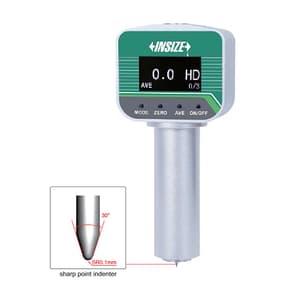 Insize 0 - 100HD Range Digital Shore Durometer (Shore D), HDT-ESD