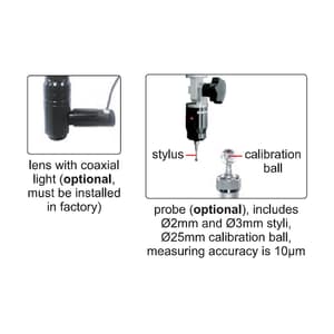Insize 400 x 300 x 150 mm High-Definition Manual Vision Measuring System With Computer, ISD-H430