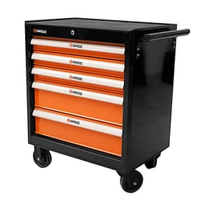 Groz 27 Inch / 5 Drawer Portable Workstation, MTB/50