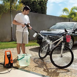 Black+Decker 1400W 105 Bar, 7.1 L/Min Flow Rate Pressure Washer For Car Wash & Home Use, PW1450TD-IN