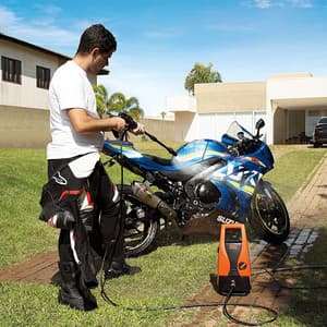 Black+Decker 1400W 105 Bar, 7.1 L/Min Flow Rate Pressure Washer For Car Wash & Home Use, PW1450TD-IN