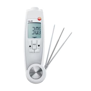 Testo -30 to +250°C Waterproof Infrared Food Safety Thermometer, Testo 104-IR