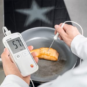 Testo -50 to +300°C Waterproof Digital Food Thermometer, Testo 108