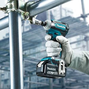 Makita 18V LXT BL 180 Nm Cordless Impact Driver with Wood, Bolt & T-Mode (Bare Tool), DTD171Z