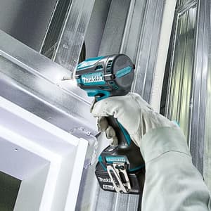 Makita 18V LXT BL 180 Nm Cordless Impact Driver with Wood, Bolt & T-Mode (Bare Tool), DTD171Z