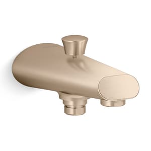 Kohler Complementary Bath Spout with Diverter in Brushed Rose Gold Finish, K-10386IN-BRD