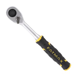 Stanley 1/2 Inch Sq. Drive 120T FatMax Quick Release Ratchet, FMMT82678-0