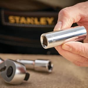 Stanley 16 mm 6PT Spark Plug Socket (1/2 inch Sq.Drive), STMT88993-0