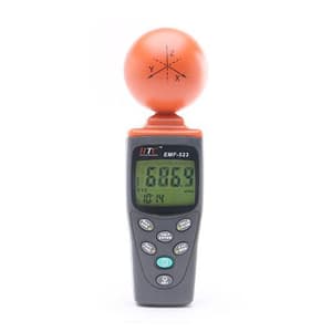 HTC 50Mhz - 3.5 Ghz Electro Smog Field Tester (3 Axis), EMF-523