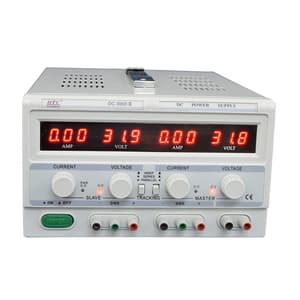 HTC 0 - 30V / 0 - 2A DC Regulated Linear Power Supply (Dual Output), DC-3002-II