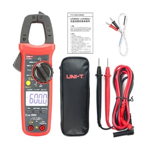 UNI-T 6000 Count / 600A AC/DC TRMS Digital Clamp Meter, UT204+
