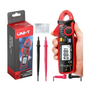 UNI-T 2000 Count / 100A AC/DC TRMS Digital Mini Clamp Meter, UT210E