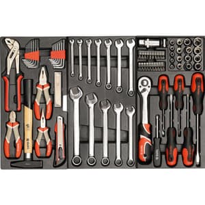 Yato 81 Pcs 1/2 Inch Sq. Drive Tool Set, YT-38951