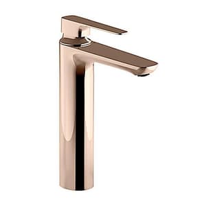 Kohler Aleo+ Single Control Tall Basin / Lavatory Faucet Without Drain In Rose Gold Finish, K-72337IN-4ND-RGD