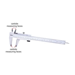 Insize 300 mm / 12 inch Vernier Caliper with Carbide Tipped Jaws, 1238-3002