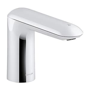Kohler Kumin Faucet With Sensor Deck Control In Polished Chrome Finish (Cold Only), K-18656IN-NDR-CP