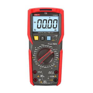 UNI-T 3-5/6 Digit / 6000 Count Professional True RMS Digital Multimeter with LED Test, UT89XD