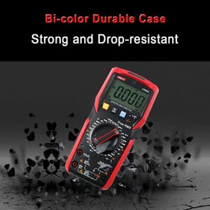 UNI-T 3-5/6 Digit / 6000 Count Professional True RMS Digital Multimeter with LED Test, UT89XD