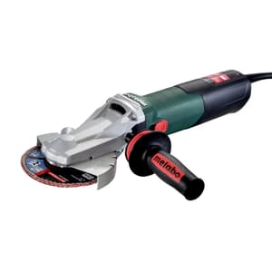 Metabo 125mm / 5 inch 1550W Quick Flat Head Angle Grinder, WEF 15-125