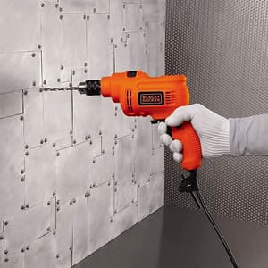 Black+Decker 550W 10mm Variable Speed Hammer Drill, KR5010V-IN