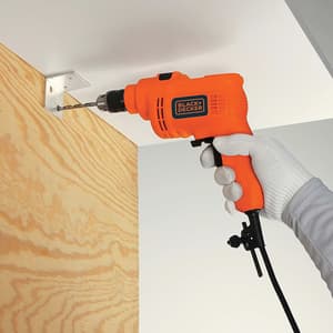 Black+Decker 550W 10mm Variable Speed Hammer Drill, KR5010V-IN