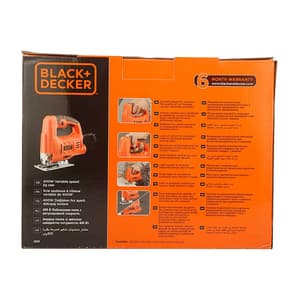 Black+Decker 400W Variable Speed Jigsaw Without Blade, JS20-IN