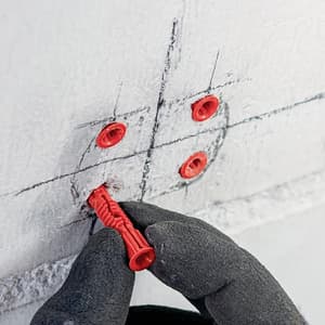 Hilti 5 x 25 mm HUD-2 Plastic Wall Plug / Universal Anchor (Pack Of 500 Pcs), 2287818