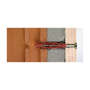 Hilti 6 x 50 mm HUD-L Extra Long Plastic Wall Plug / Universal Anchor (Pack Of 400 Pcs), 315938