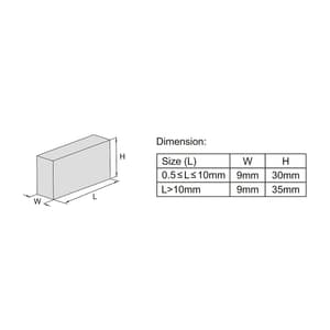 Insize Micrometer Inspection Gage Block Set, 4160-10