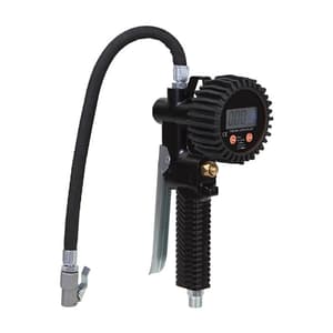Groz 60 PSI (4 Bar) Tyre Inflator Gauge for Cars, TIG/D/12/BSP