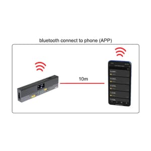 Insize 0.3 - 120m Handheld Two-way Laser Distance Meter, 9566-B120